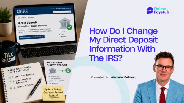 How Do I Change My Direct Deposit Information With the IRS? — guide by Alexander Caldwell