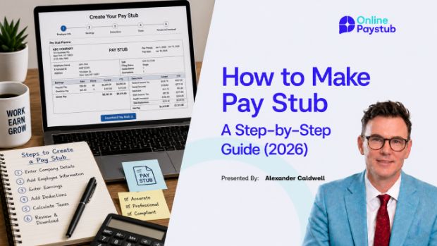 How to Make a Pay Stub: A Step-by-Step Guide (2026) — guide by Alexander Caldwell