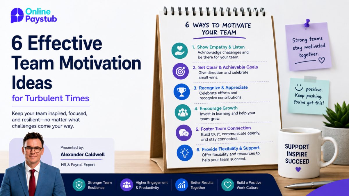 6 Effective Team Motivation Ideas for Turbulent Times — guide by Alexander Caldwell