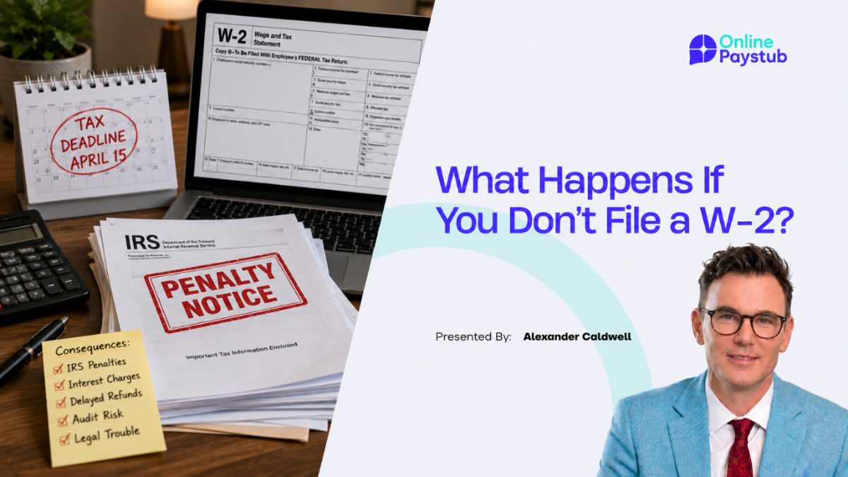What Happens If You Don't File a W-2? — guide by Alexander Caldwell